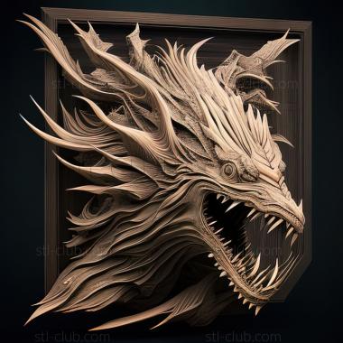 3D модель Игра Final Fantasy XV Monster of the Deep (STL)